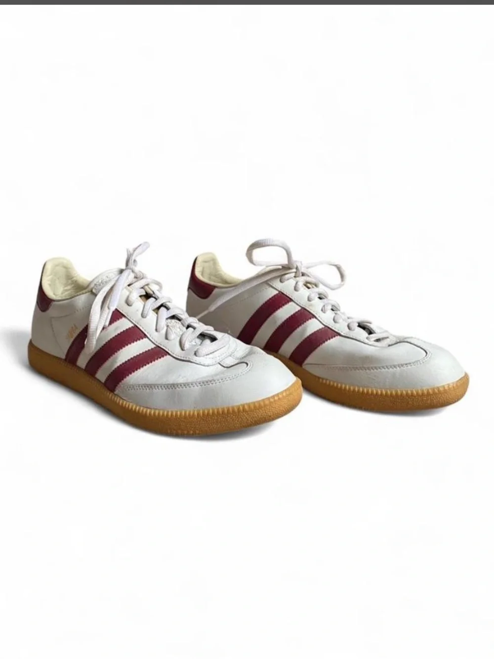 Vintage Adidas Samba OG Sneakers Men’s US 11 / EU 45 1/3 | White $ Burgundy